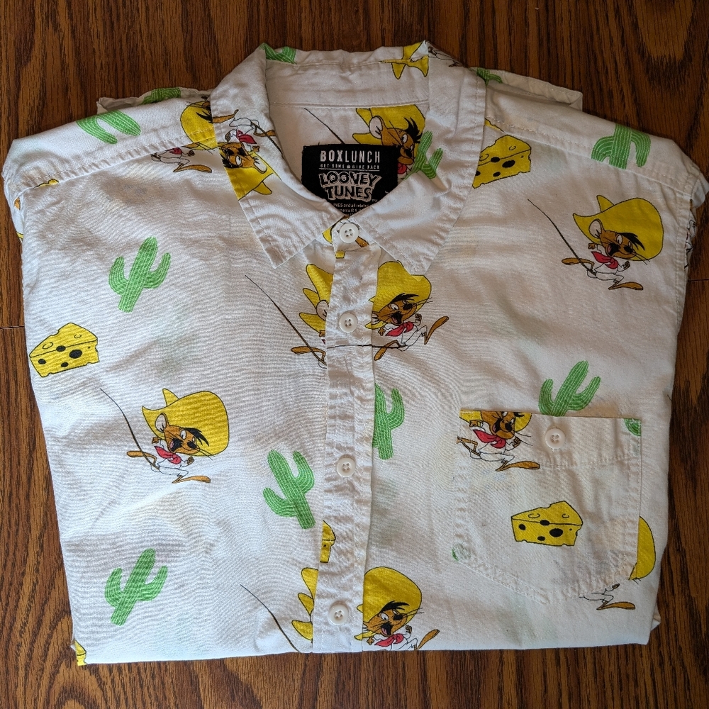 Looney Tunes x BoxLunch Speedy Gonzales Button-Up